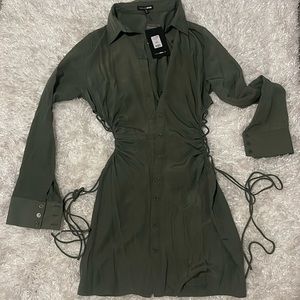 Fashion Nova Green Dress